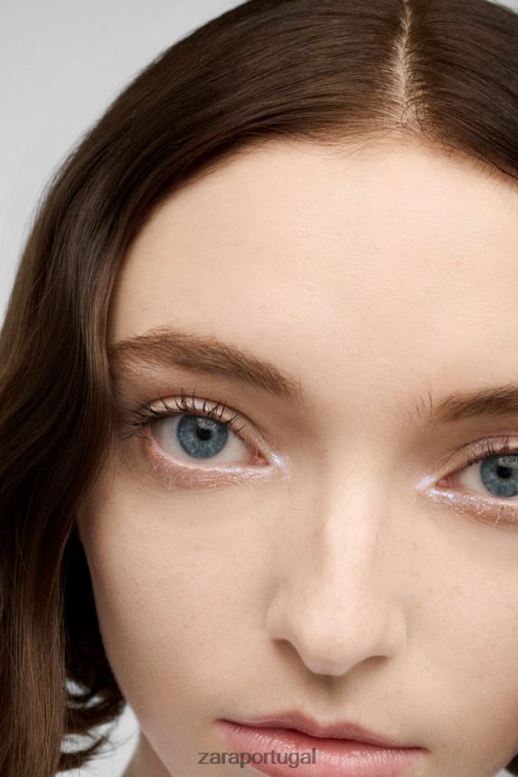 sombra líquida mulheres Zara amanhecer iridiscente Z2080L810 acessórios