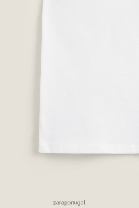 regata mulheres Zara branco Z2080L1813 roupas