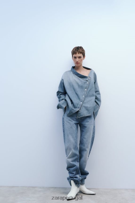 botins com salto gatinho mulheres Zara branco Z2080L730 calçados