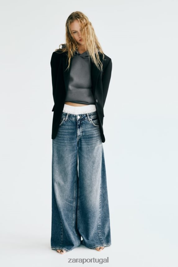 blazer básico mulheres Zara preto Z2080L148 roupas