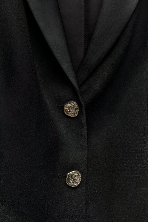 top de colete mulheres Zara preto Z2080L214 roupas