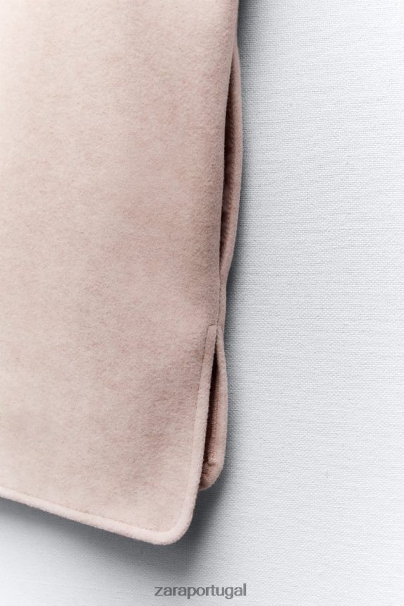 camiseta macia mulheres Zara rosa Z2080L13 roupas